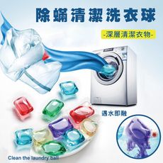 8倍濃縮除螨清潔洗衣球10入/包