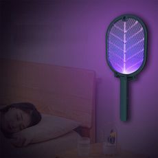 【免運費】站立手持兩用USB電蚊拍-站立 手持 USB電蚊拍 電蚊拍 捕蚊 捕蚊拍 滅蚊