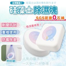【台灣製造 SGS認證】珪藻土除濕防霉塊 珪藻土 除濕劑 除溼 除濕袋 除臭防潮塊 TNSB51