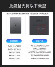 DUX DUCIS iPad 10.2/Air 3/Pro 10.5 DK 鍵盤保護套(背光版)