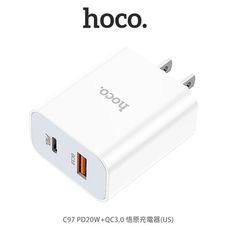 hoco C97 PD20W+QC3.0 悟原充電器(US)