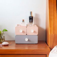 真心良品 樹德SHUTER   北歐風萬用桌上型收納盒-2入組