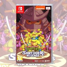 【現貨速發】NS Switch 忍者龜 : 許瑞德的復仇 亞洲中文版 童年回憶