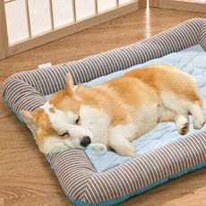 冰絲涼感寵物床墊(中款/55x45x5cm) 涼感床墊 冰絲涼墊 寵物墊 消暑 降溫