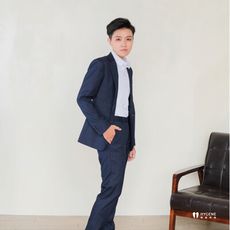 小版男西裝外套-經典格紋