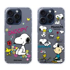 【SNOOPY/史努比】iPhone 15 Pro Max (6.7 吋) 防摔氣墊空壓保護手機殼