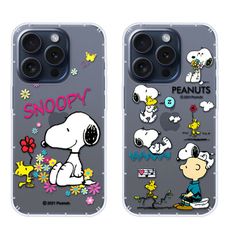 【SNOOPY/史努比】iPhone 15 Pro (6.1 吋) 防摔氣墊空壓保護手機殼