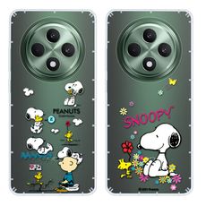 【SNOOPY/史努比】OPPO Reno12 F 防摔氣墊空壓保護手機殼