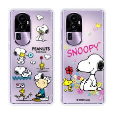 【SNOOPY/史努比】OPPO Reno10 Pro+ 防摔氣墊空壓保護手機殼