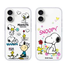 【SNOOPY/史努比】iPhone 16 (6.1吋) 防摔氣墊空壓保護手機殼