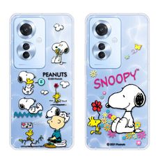 【SNOOPY/史努比】OPPO Reno11 F 防摔氣墊空壓保護手機殼