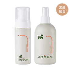 【DOGUM】跑跑回家清潔神器｜寵物快速潔膚（乾洗慕斯150mlx1入、除臭噴霧300mlx1入）