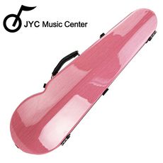 JYC Music JV-1001N粉紅刷線-4/4小提琴三角硬盒/輕量級複合材料/僅重1.69kg