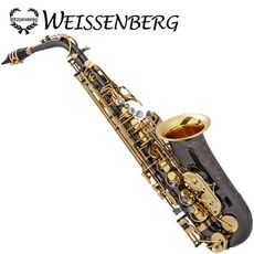 WEISSENBERG A-500NBG 宇宙系列中音薩克斯風-黑色管身/金色按鍵/金色喇叭口