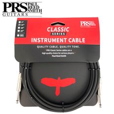 PRS Classic Instrument Cable 樂器導線-10FT直接頭/原廠公司貨/加贈