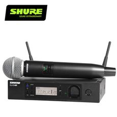 SHURE GLXD24R / SM58 高級數位無線麥克風系統-原廠公司貨