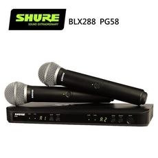 SHURE BLX288 / PG58 雙手握無線人聲麥克風系統-原廠公司貨 (copy)