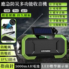 收音機 太陽能收音機 手搖充電收音機 太陽能防災收音機 藍芽音箱 應急停電 多功能收音機 USB充電