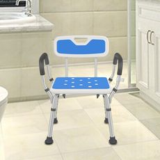 淋浴椅 防滑椅 洗澡凳 老人孕婦洗澡椅 鋁合金 護理椅 安全扶手 沖澡椅 高度調節