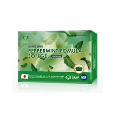 康齡 薄荷草本 軟膠囊(60粒/盒) 胡椒薄荷 紫蘇籽油 百里香萃取 日本進口