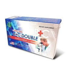 康齡B+C1000mg DOUBLE PLUS膜衣錠(30粒/盒) 綜合B群 維他命C1000mg