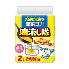 日本【Cotton Labo】油流隊廢油處理袋-2袋入