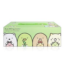 日本【Sumikko Gurashi】卡通印花盒裝面紙150抽