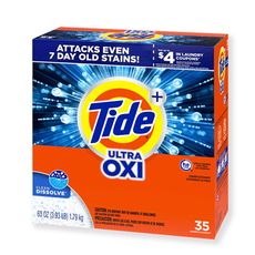 【Tide】濃縮OXI亮白護色洗衣粉63oz/1.79kg