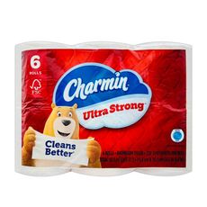 【Charmin】超強韌捲筒衛生紙220張*6捲