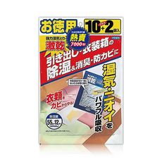 日本【Fuma】激乾除濕包(抽屜、衣櫃專用)12入x27g