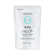 日本【熊野】Zero無添加洗髮精補充包450ml