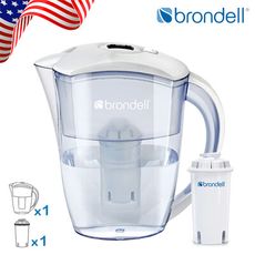 *買再贈1芯【Brondell】美國邦特爾極淨白濾水壺