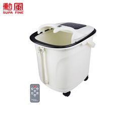 電器妙妙屋-【SUPA FINE 勳風】石墨烯觸控電動滾輪按摩足浴機(HF-G6018)