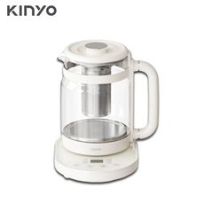 電器妙妙屋-【KINYO】1.5L不鏽鋼快煮壺(KIHP-1157)電茶壺/電熱水壺/泡茶壺/煮水壺