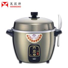 電器妙妙屋-【萬國牌】6人份不銹鋼厚釜電鍋220V(AQ6ST)