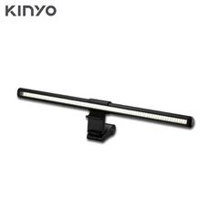 電器妙妙屋-【KINYO】螢幕掛燈40cm(PCED-805)護眼檯燈/防眩光/三種色溫 筆電適用