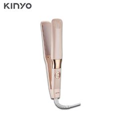 電器妙妙屋-【KINYO】超植系雙電壓縮時速熱平板夾(KHS-3106)