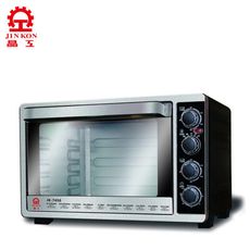 電器妙妙屋-【晶工牌】43L上下火可單獨控溫旋風烤箱 (JK-7450)