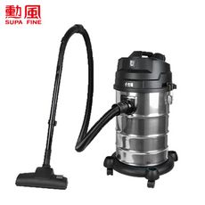 電器妙妙屋-【SUPA FINE 勳風】30L乾溼吹多功能營業用不鏽鋼吸塵器(HHF-K3679)