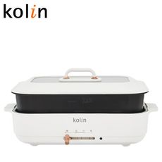 電器妙妙屋-【Kolin 歌林】分離式多功能電烤盤/電火鍋/美食鍋/鐵板燒(KHL-MN668)