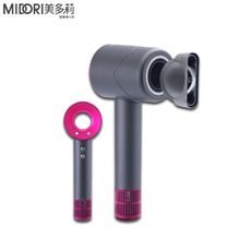 電器妙妙屋-【MIDORI 美多莉】高風速溫控負離子吹風機(MDR-1420PK)經典灰