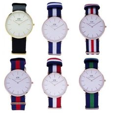 DW  經典中的珍貴收藏時尚優質帆布腕錶-40mm