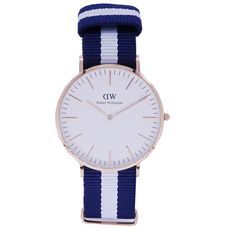 DW  經典中的珍貴收藏時尚優質腕錶-帆布+金殼/40mm-0104DW