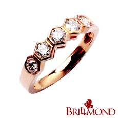 【BRILLMOND】永恆不變美鑽戒(玫瑰金)