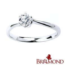 【BRILLMOND】GIA 30分D/VVS1 3EX 18K金擁愛鑽戒