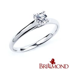 【BRILLMOND】GIA 30分D/VVS1 18K金唯一鑽戒