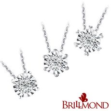 【BRILLMOND】GIA 30分D/SI2 18K金璀璨光芒鑽墜