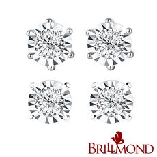 【BRILLMOND】璀璨光芒GIA 60分鑽石耳環(30分X2 18K金台 F/I1)