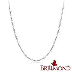 【BRILLMOND JEWELRY】義大利 18K金 1.8克 刻面十字鍊