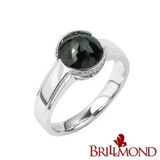 【BRILLMOND】璀璨榮耀1.5克拉黑鑽戒(BLACK DIAMOND)